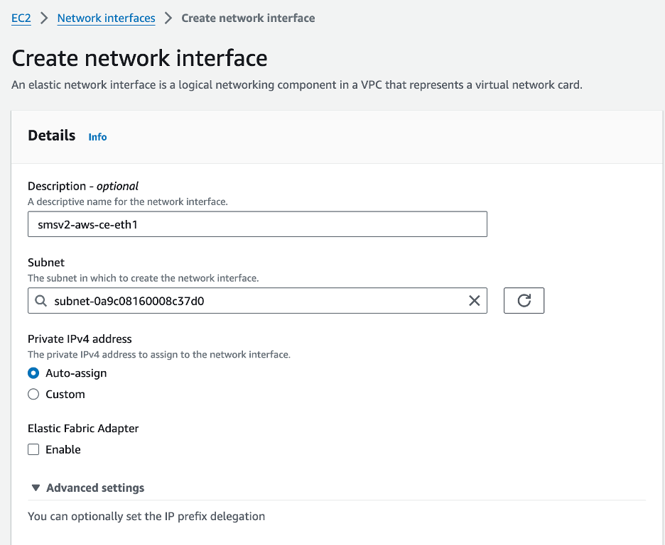 Figure: Add New Interface